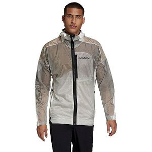 Adidas AGR Windbreaker Ceket Erkek Beyaz | FDSW-81092