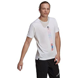 Adidas Agravic Kısa Sleeve Tişört Erkek Beyaz | FPEG-41780