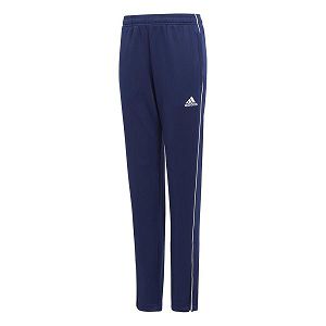 Adidas Core 18 Antrenman Long Pantolon Çocuk Mavi | JPDE-79018