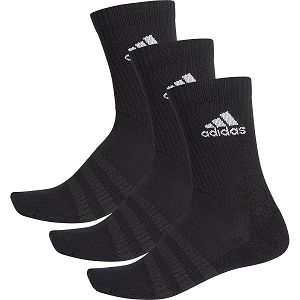 Adidas Cushion Crew 3 Pairs Çorap Çocuk Siyah | LQSV-69312