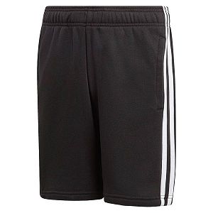 Adidas Essentials 3 Stripes Knit Kısa Pantolon Çocuk Siyah | EIMX-70812