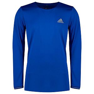 Adidas Fast Long Sleeve Tişört Erkek Mavi | YUNT-09453