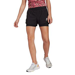 Adidas Fast Primeblue 2 In 1 Shorts Pantolon Kadın Siyah | MWLZ-16574