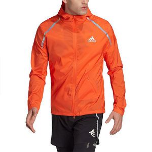 Adidas Marathon Ceket Erkek Turuncu | CJRU-42968