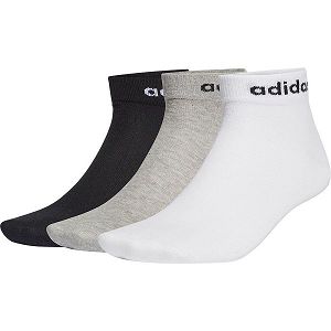 Adidas NC Ankle 3 Pairs Çorap Erkek White/Grey/Black | BMLZ-21849