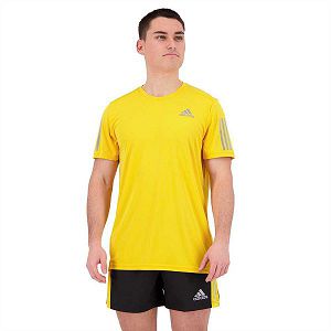 Adidas Own The Run Kısa Sleeve Tişört Erkek Sarı | PIDG-23589