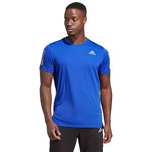 Adidas Own The Run Kısa Sleeve Tişört Erkek Mavi | UAZD-24906