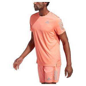 Adidas Own The Run Kısa Sleeve Tişört Erkek Turuncu | VWSX-28751