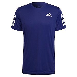 Adidas Own The Run Kısa Sleeve Tişört Erkek Mavi | XTKN-40738