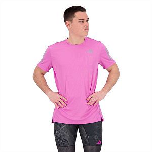 Adidas Own The Run Kısa Sleeve Tişört Erkek Mor | YTRV-57861