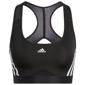 Adidas Power MS 3 Stripes Spor Sütyeni Kadın Siyah | WGHK-27586