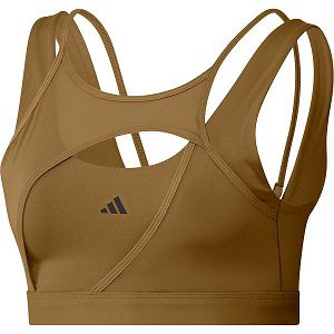 Adidas Pwi L Ms Hiit Spor Sütyeni Kadın Kahverengi | FWTE-18705