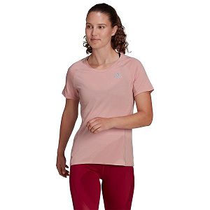 Adidas Runner Kısa Sleeve Tişört Kadın Pembe | AMZL-72084