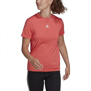 Adidas SML Kısa Sleeve Tişört Kadın Kırmızı | AQMU-54760