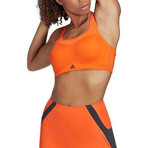 Adidas Tlrd Impact High-Support Top Spor Sütyeni Kadın Turuncu | SZQV-16483