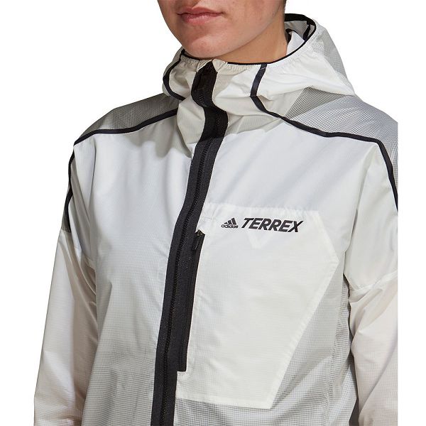 Adidas AGR Windbreaker Ceket Kadın Gri | QHTW-24693