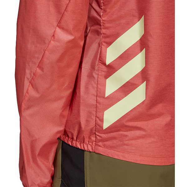 Adidas AGR Windbreaker Ceket Kadın Kırmızı | BJLG-01295