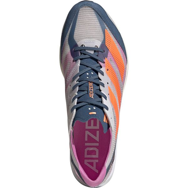 Adidas Adizero Adios 7 Koşu Ayakkabısı Erkek Gri | KXAJ-84693