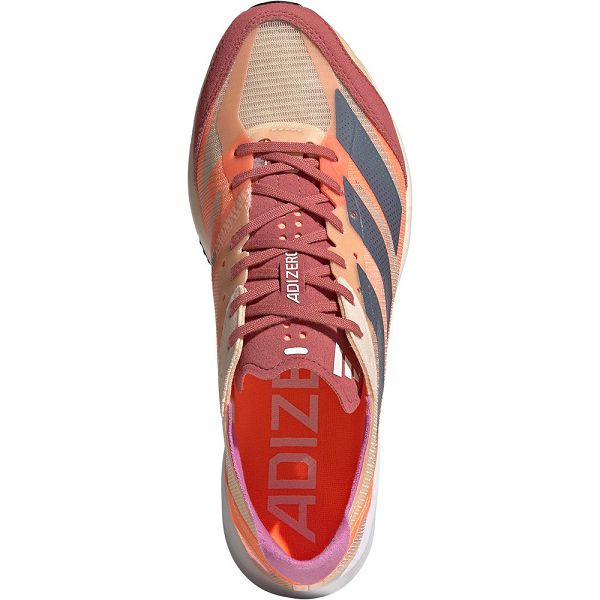 Adidas Adizero Adios 7 Koşu Ayakkabısı Kadın Turuncu | VHDE-64980