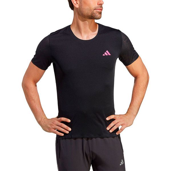 Adidas Adizero Kısa Sleeve Tişört Erkek Siyah | XITM-32184