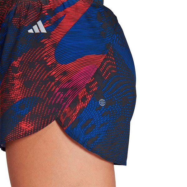 Adidas Adizero Split 3´´ Shorts Pantolon Kadın Mavi | UQLH-32798