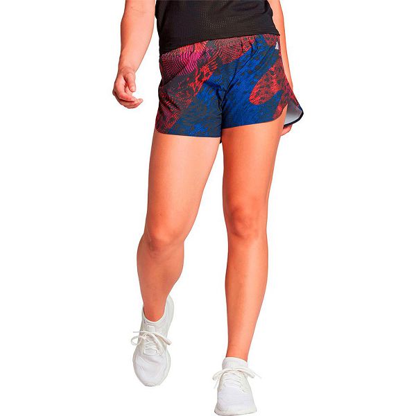 Adidas Adizero Split 3´´ Shorts Pantolon Kadın Mavi | UQLH-32798