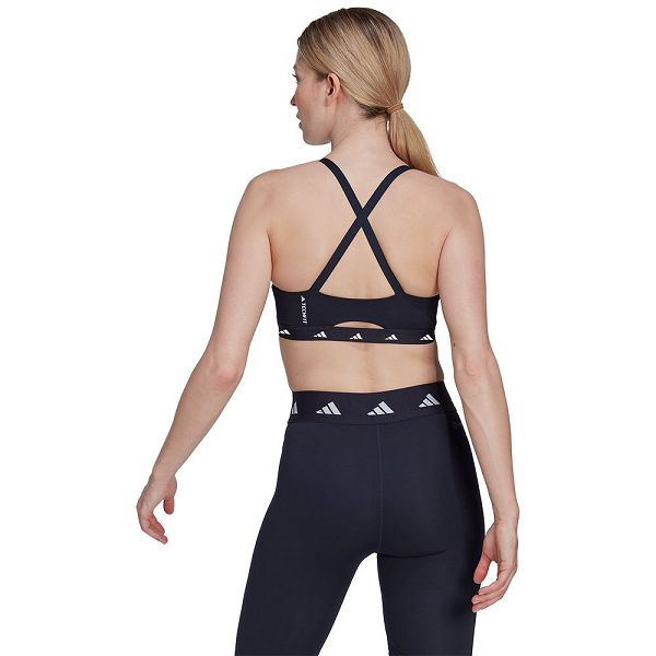 Adidas Aeroimpact Light-Support Techfit Spor Sütyeni Kadın Mavi | YPRQ-32617