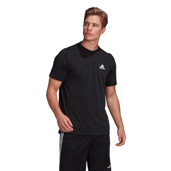 Adidas Aeroready Designed 2 Move FeelReady Spor Kısa Sleeve Tişört Erkek Siyah | ULZW-68539