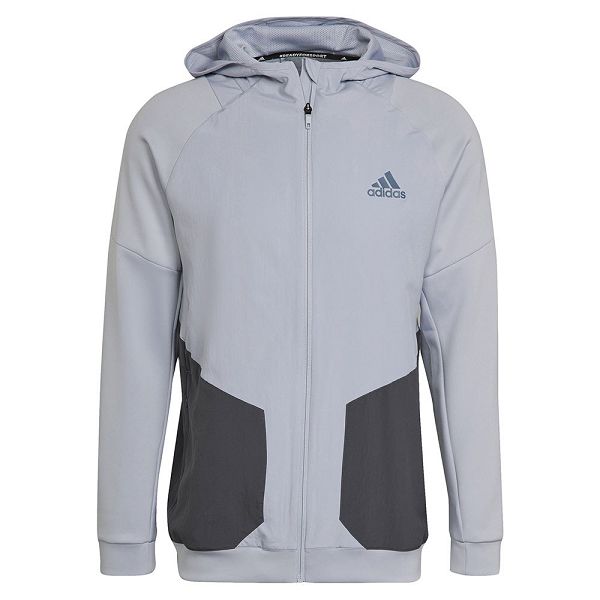 Adidas Antrenman Ceket Erkek Gümüş | QPOS-41269