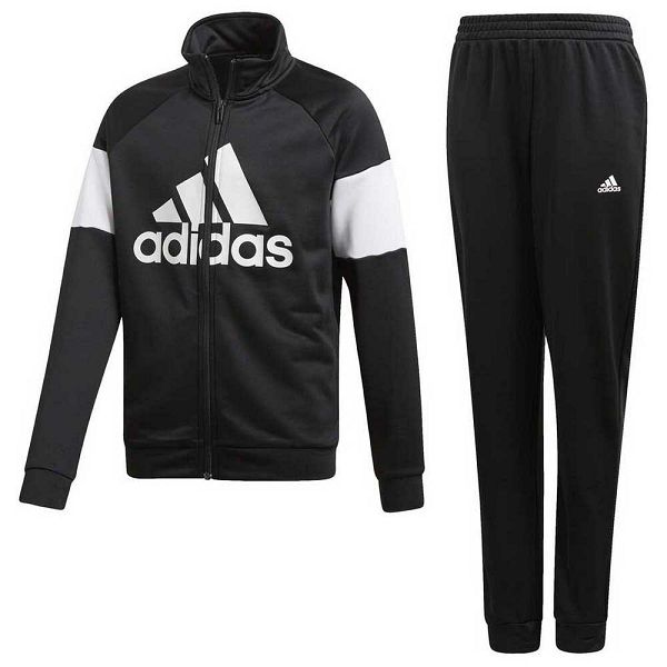 Adidas Badge Of Spor Tracksuit Çocuk Siyah | GHTU-09634