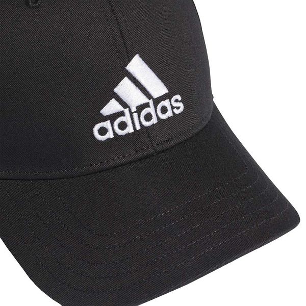 Adidas Baseball Pamuklu Twill Cap Şapka Çocuk Siyah | RXWT-92461