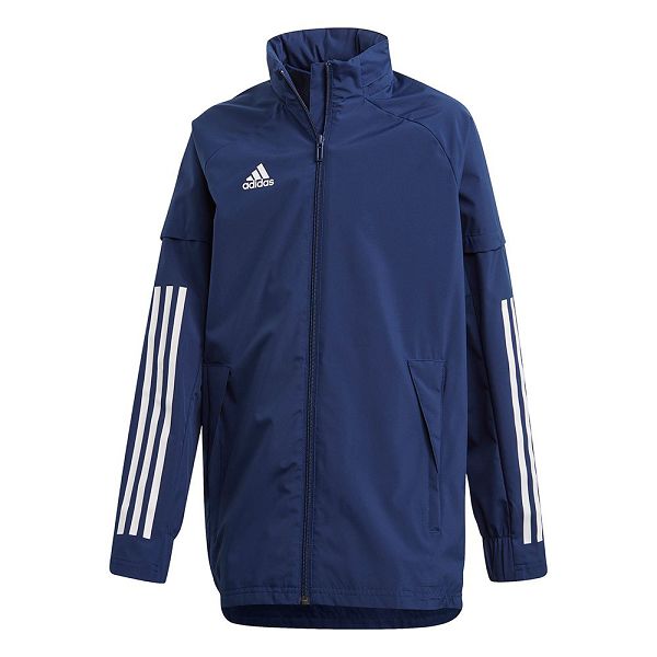 Adidas Condivo 20 All Weather Ceket Çocuk Mavi | SEOY-08591