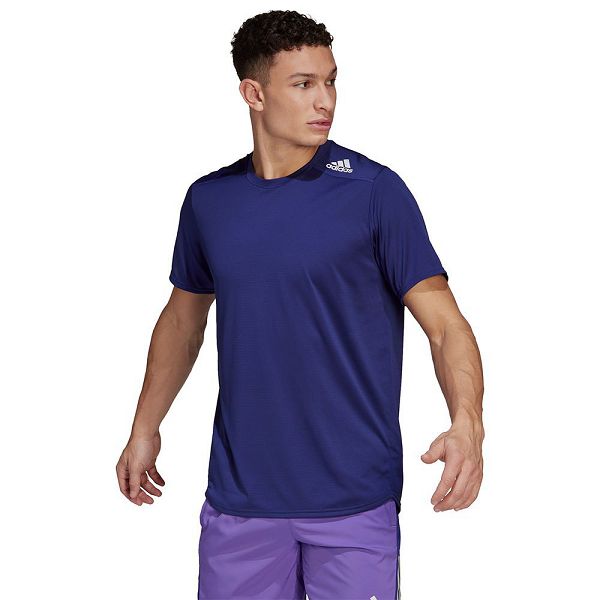 Adidas D4R Kısa Sleeve Tişört Erkek Mavi | MEDU-91284