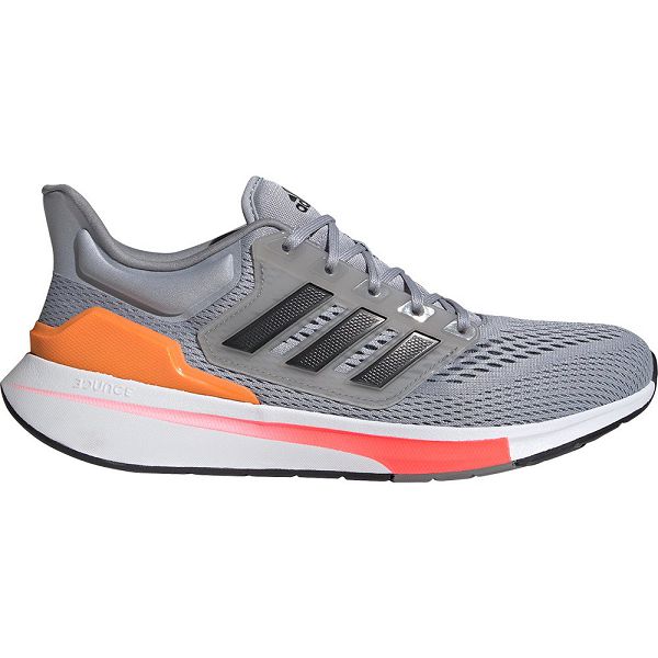 Adidas EQ21 Run Koşu Ayakkabısı Erkek Gri | PTAY-04183