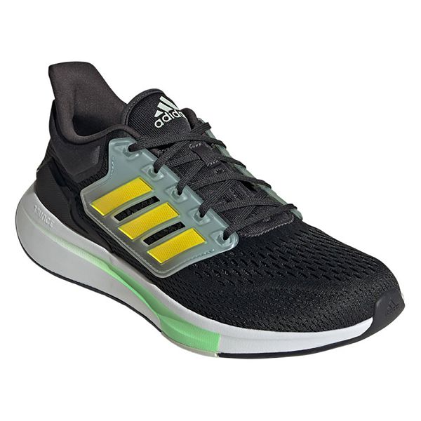 Adidas EQ21 Run Koşu Ayakkabısı Erkek Siyah | LERC-70394