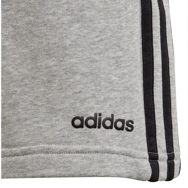 Adidas Essentials 3 Stripes Knit Kısa Pantolon Çocuk Gri | CFPZ-69415