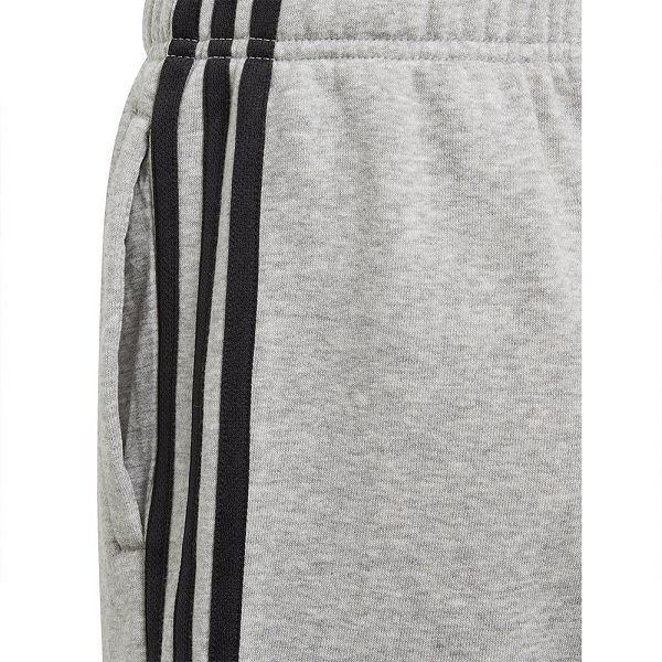 Adidas Essentials 3 Stripes Knit Kısa Pantolon Çocuk Gri | CFPZ-69415