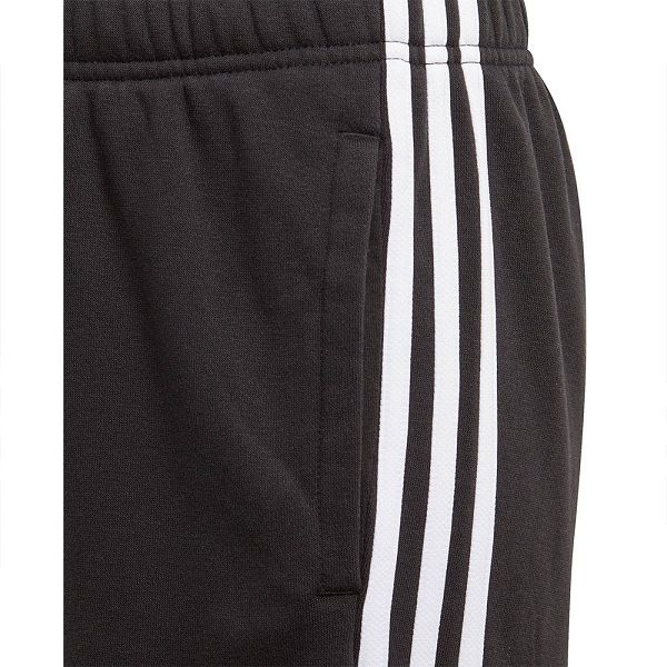 Adidas Essentials 3 Stripes Knit Kısa Pantolon Çocuk Siyah | EIMX-70812