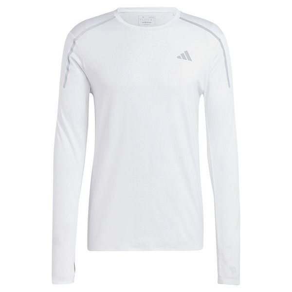 Adidas Fast Long Sleeve Tişört Erkek Beyaz | CUNG-30294