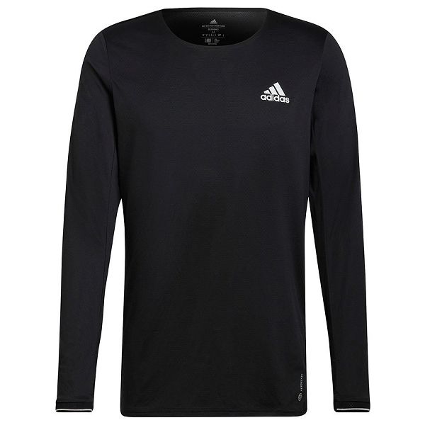 Adidas Fast Long Sleeve Tişört Erkek Siyah | SIVL-74320