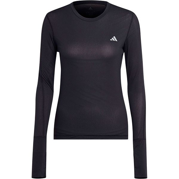 Adidas Fast Long Sleeve Tişört Kadın Siyah | DXOR-92043