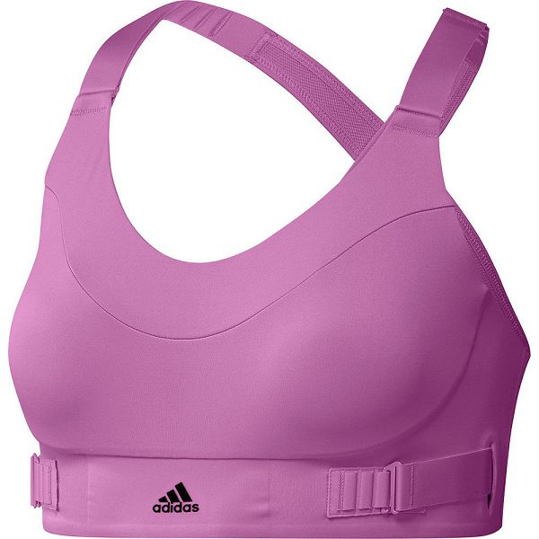 Adidas Fastimpact Luxe Run High-Support Top Spor Sütyeni Kadın Mor | MBDF-89401