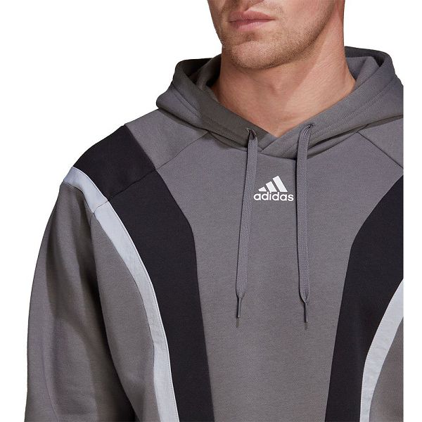 Adidas Fleece Tişörtü Erkek Gri | IUSQ-41095