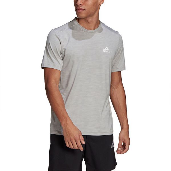 Adidas HT EL Kısa Sleeve Tişört Erkek Gri | PYRE-58162