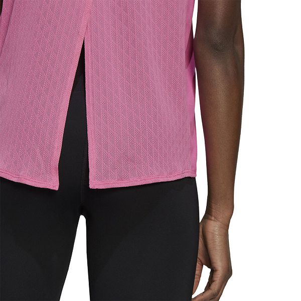 Adidas HeatReady Koşu Kolsuz Tişört Kadın Pembe | OPSE-90512