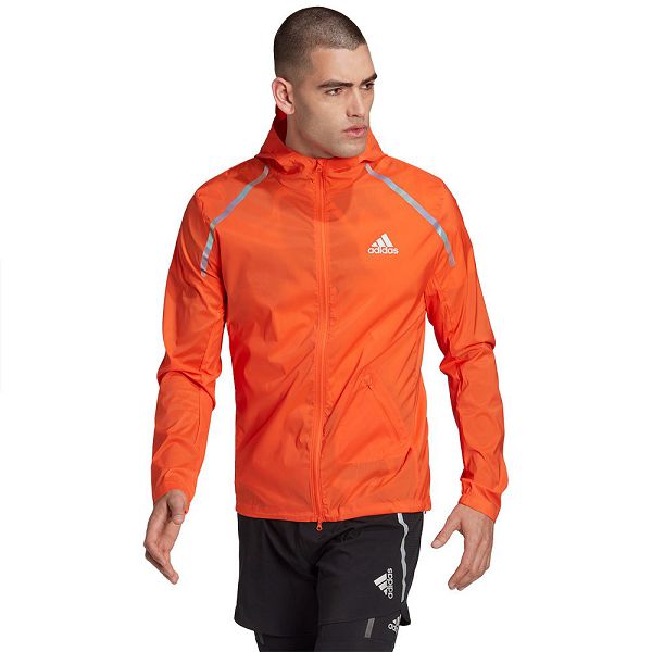 Adidas Marathon Ceket Erkek Turuncu | CJRU-42968