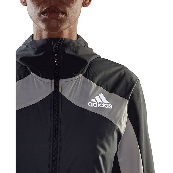 Adidas Marathon Ceket Kadın Gri | YPKM-68497