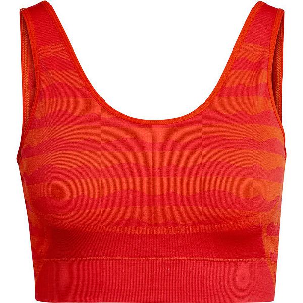 Adidas Marimekko Aeroknit Spor Sütyeni Kadın Kırmızı | JQCP-60352