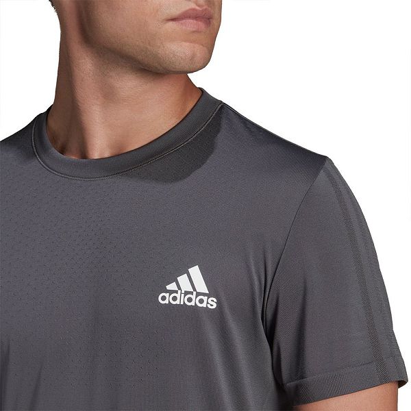 Adidas Motion SML Kısa Sleeve Tişört Erkek Gri | XBYR-60539