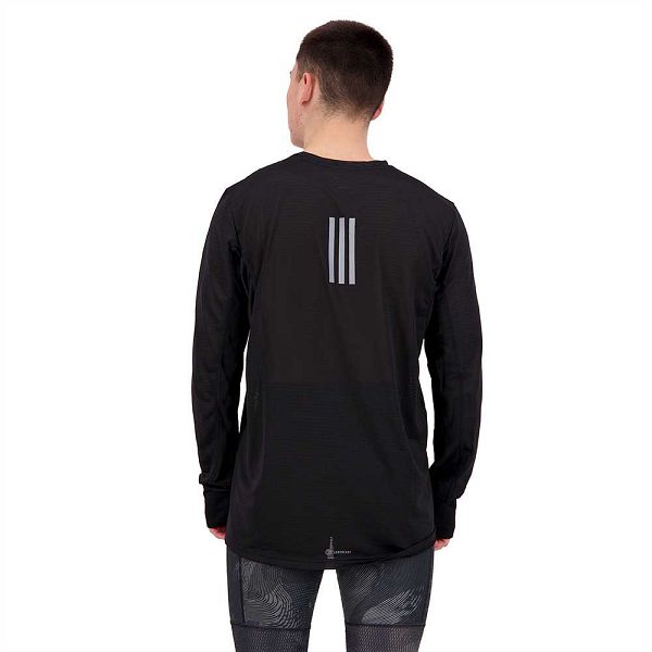 Adidas OTR Long Sleeve Tişört Erkek Siyah | KCNI-97840